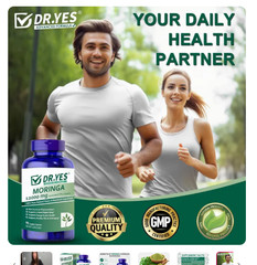 Moringa Capsules support good sleep, enhance energy and joint health 12000 mg