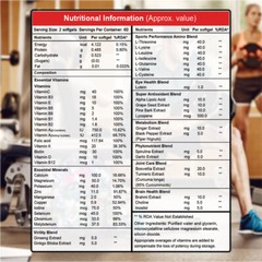 Multivitamin for Men, Multivitamin/Multimineral Supplement with Vitamin