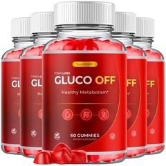 (5 Pack) Gluco Off ACV Gummys Advanced Blood Health Support GlucoOff 300 Gummies