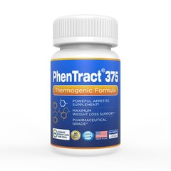 PhenTract375® PhenPhen Extreme Strong Diet Pills Fat Burn Energy Charger