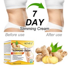 Ginger Slimming Cream – Hot Fat Burning Weight Loss 3.5 Fl Oz (Pack of 1)