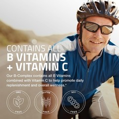 Bronson Vitamin B Complex with C – Immune 250 Count (Pack of 1)