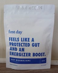 Lot Of 5 FIRST DAY Mens Tribiotic Gummies Gut Guardian – 30 Day, 60ct Exp 2/2026