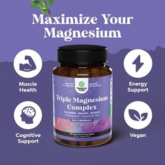 Triple Magnesium Complex Elemental – Magnesium Glycinate Malate Taurate