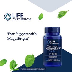 Life Extension Tear Support with MaquiBright 60mg 30 vegetarian capsules