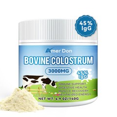 Bovine Colostrum Supplement Powder, Bovine Colostrum Superfood for Gut Health