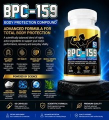 Body PC -159-Creatine Monohydrate, Bone & Joint Support, Muscle & Capsules 60 Ct