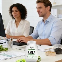 5x Alevia Organic Amla Capsules 1000mg Indian Gooseberry Antioxidant Supplement