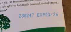 Nature’s Answer Thyroid Blend Quik-Sorb Extracaps 90 CT- Expires 3/26