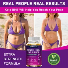 3 Packs Night Time Fat Burner Supplement For Men Women Burn Fat Lose Weight