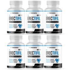 Erectifil: Boost Desire, Stamina & Virility – Male Support Supplement 6 Bottles
