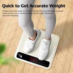 Digital Bathroom Scale Electronic Scale 400LB/180KG Personal Body Weight Scale