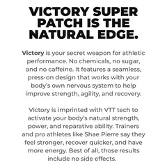 Super Patch VICTORY 7-Pack Trial Size Drug-Free Athletic Strength Power Recovery