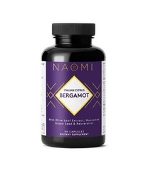 NAOMI Italian Citrus Bergamot 500mg + Resveratrol, AwardWinning Cardiologist …