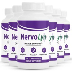 (6 Pack) NervoLyn Capsules, All-Natural Nervo Lyn for Nerve Health Support