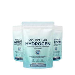 Molecular Hydrogen Water Drinking Tablets, 12 PPM | Supports Muscle Recovery