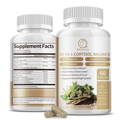 Cortisol Support Supplement Stress Relief & Cortisol Manager 60 Pills