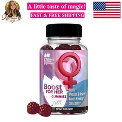 Fast-Acting Libido Boosting Gummies – Raspberry Flavor with Maca & Ashwagandha