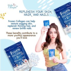 FROZEN COLLAGEN 2in1 Whitening 60capsules Authentic! US Seller
