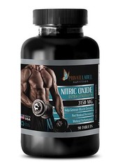 Nitric Oxide 3150mg Tablets – Muscle Mass – 90 Capsules 1 Bottle