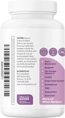 2PCS NMN Complex 1,000mg – 120 Caps | 10-in-1 NAD+ Booster with Resveratrol