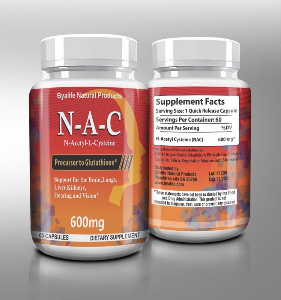 L GLUTATION + N ACETIL CISTEINA PRECURSOR DE GLUTATION BOOSTER IMMUNO