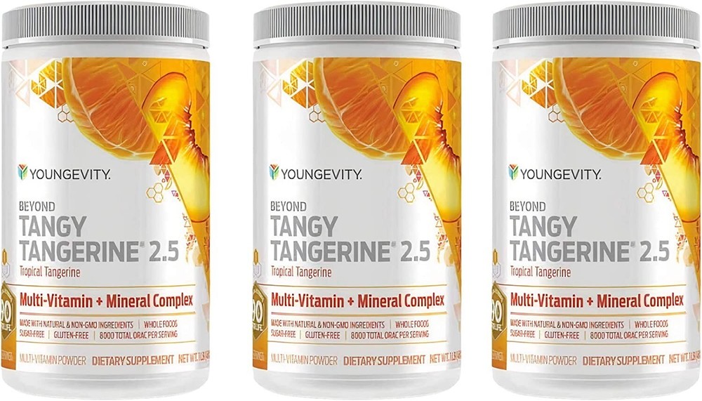 Youngevity Beyond Tangy Tangerine BTT 2.5 Dr. Wallach – FREE SHIPPING 3-Pack