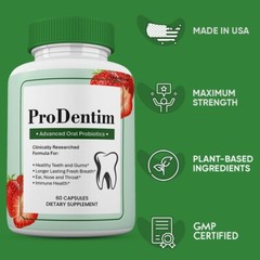 ProDentim Capsules, Prodentim Supplement for Teeth And Gums Health (3 pack)