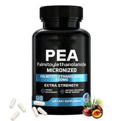 Palmitoylethanolamide Pea Supplement 600 Mg Highly Purified Nerve Supplement