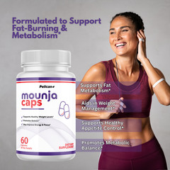 Mounja Caps- Metabolism Support, Weight Management Supplement- 2 Bottles