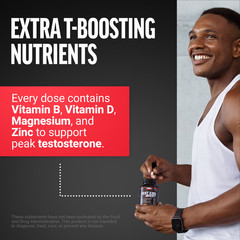 Force Factor Test X180 Boost Testosterone Booster Men 120 Tablets Boron