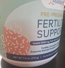 Boosting Pre-Pregnancy Fertility Support 7.4oz Flavorless Powder New Sealed