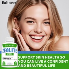 Extra Strength capsules Zeolite Liquid Detox 10x – 50x MORE ZEOLITE
