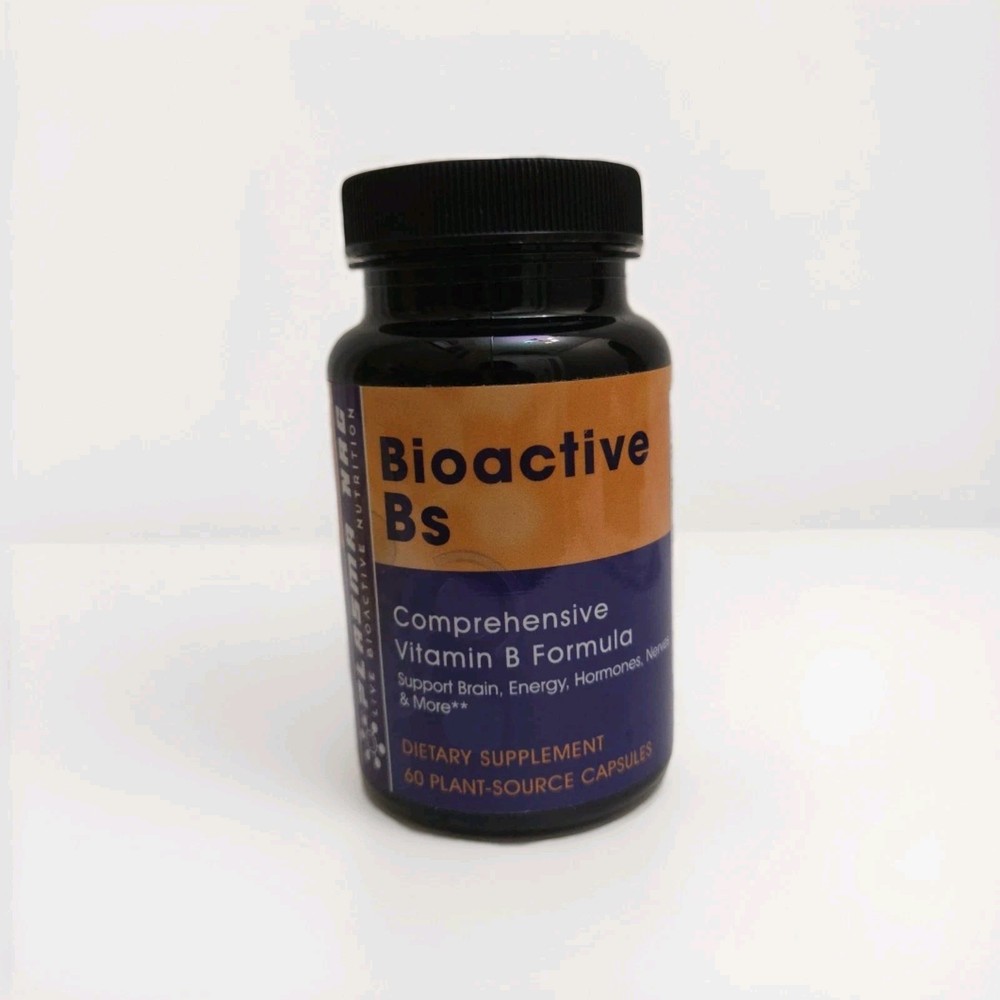 Bioactive Bs Comprehensive Vitamin Formula B Dietary Supp, 60 Plant-S Capsules