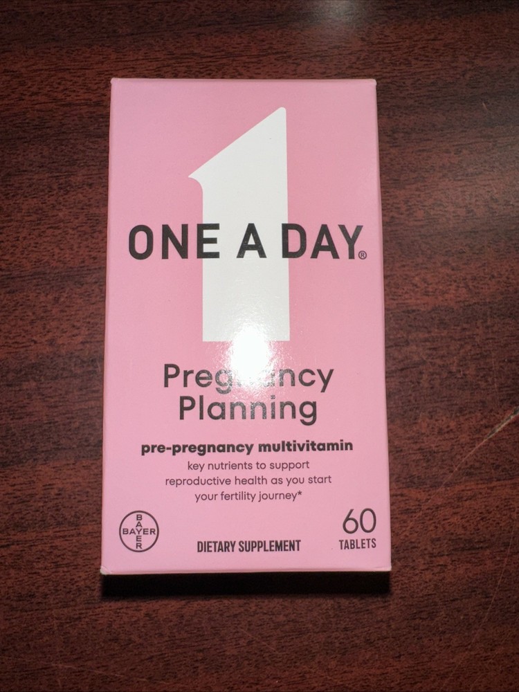 One A Day Pre Pregnancy Planning Multi Vitamin 60 Tablets EXP 9/2026
