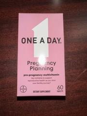One A Day Pre Pregnancy Planning Multi Vitamin 60 Tablets EXP 9/2026