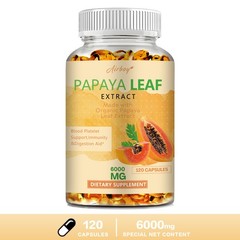 Papaya Leaf Extract -Supports Platelet Count, Immunity, and Digestive Function