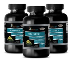 Morinda – NONI EXTRACT 500mg – Tremendous Anti Oxidative Potential 3 Bottles