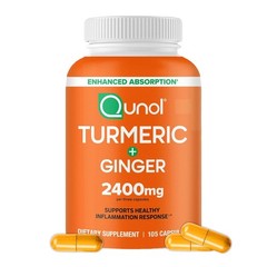 Turmeric Curcumin Supplement 2400mg Turmeric Extract Black Pepper Ginger