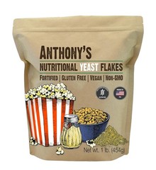 Anthony’s Premium Nutritional Yeast Flakes, 1 lb, 16 Ounce (Pack of 1)