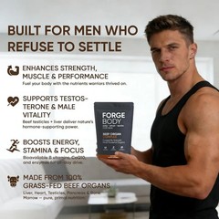 Forgebody Beef Organ Complex Capsules, Grass Fed & Pasture Raised – Total Body W