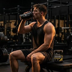 ForestLeaf Micronized Creatine Monohydrate Powder Muscle Growth Strength 100s