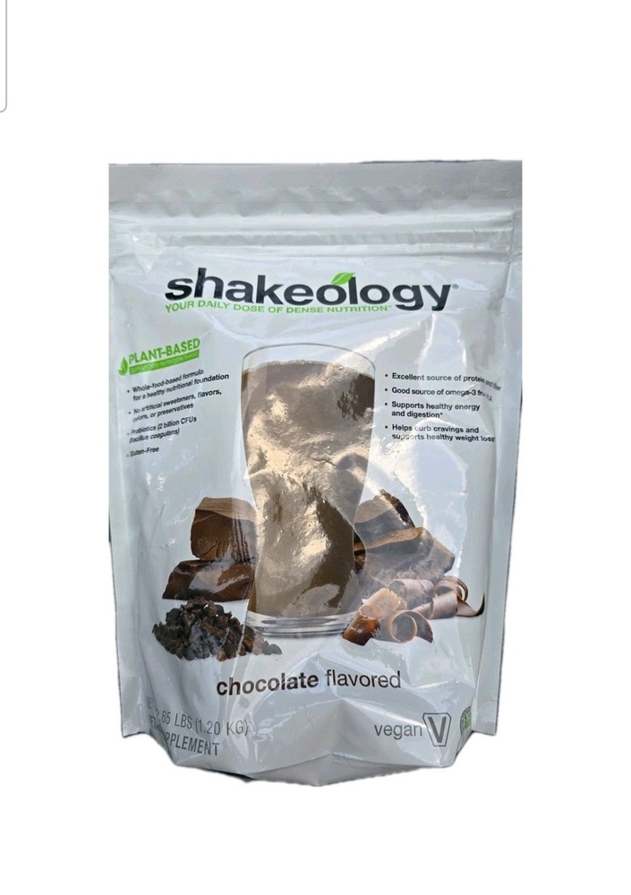 VEGAN Shakeology Chocolate Plant-Based Vegan (1.14 kg), 30-Day Supply; Exp 10/27