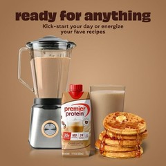 Premier Protein Café Latte High Protein Shake 30g, 4×11 fl oz Gluten Free