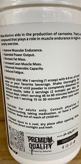 P-Out Performance Series Beta Alanine 3000mg – 134 Servings, Made in USA NEW