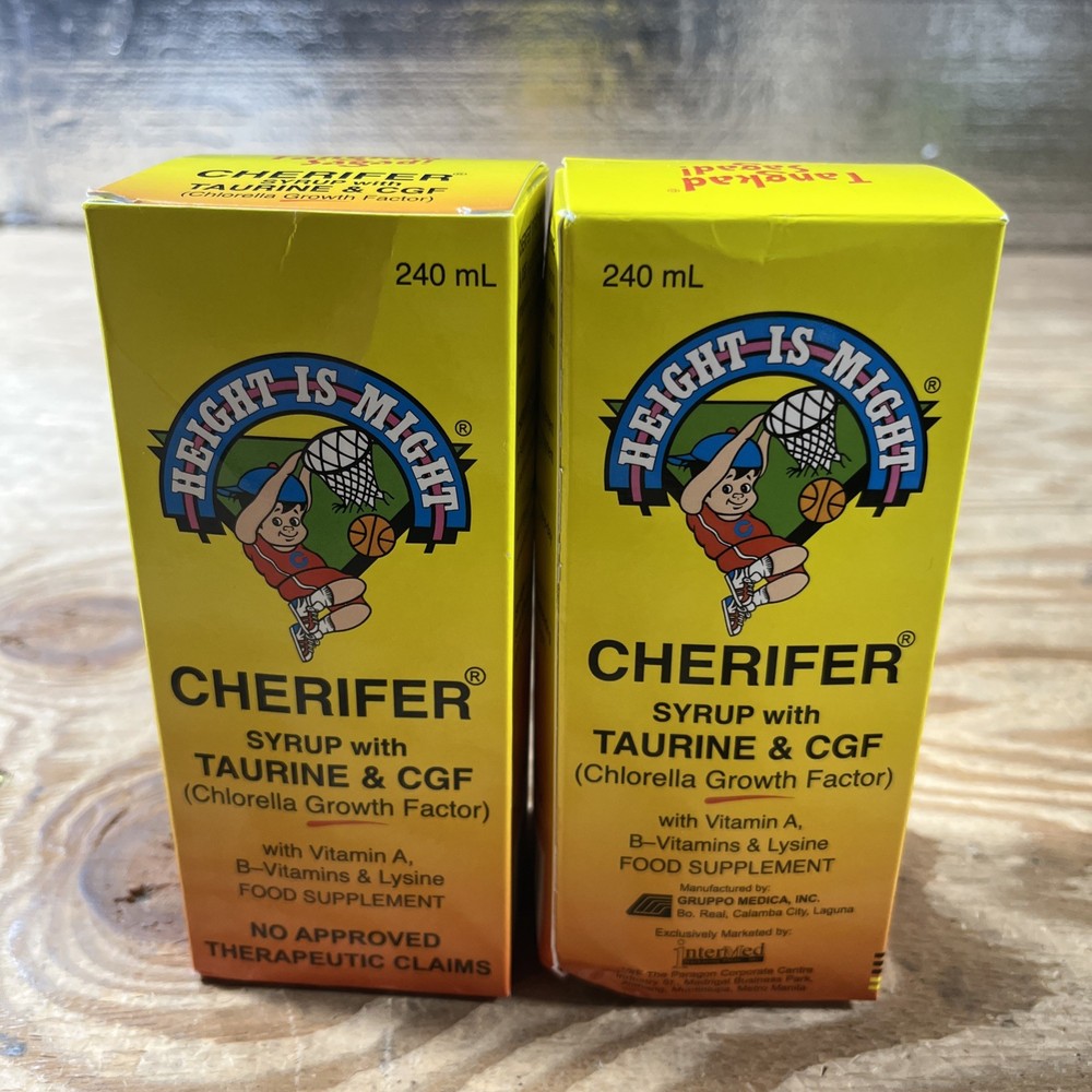2 Syrup Chlorella Growth Factor, Taurine & Lysine 240Ml Each February2026