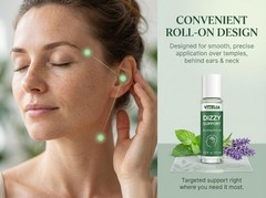 Vertigo Relief Roll-On – Anti-Dizzy Solution for Balance, Neck & Temples (2 Pack
