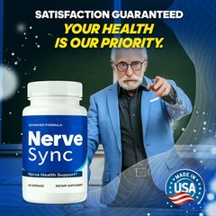 Nerve Sync Capsules, NerveSync Support Formula for Nerve Health 60ct