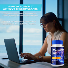 Memory Lift Brain Maximum Support Supplement Pills Advanced Formula 180 Capsules