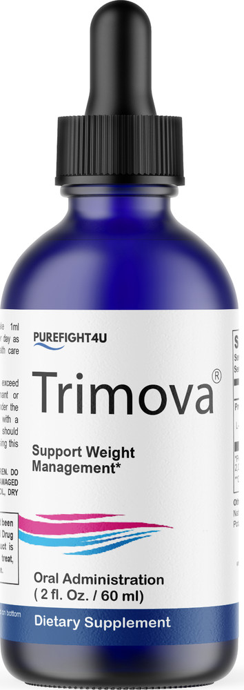 Trimova Drops Supplement, Formula for Weight Management-2floz | 60ml, 1 Bottle